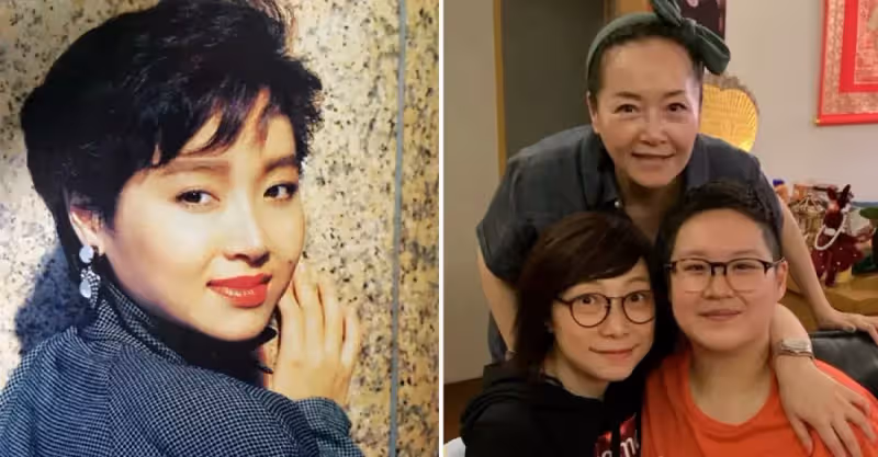 65歲恬妞，歷經兩段破碎婚姻，情斷萬梓良後心中「有陰影」晚年與女兒相依為命，直言：自己過也很好