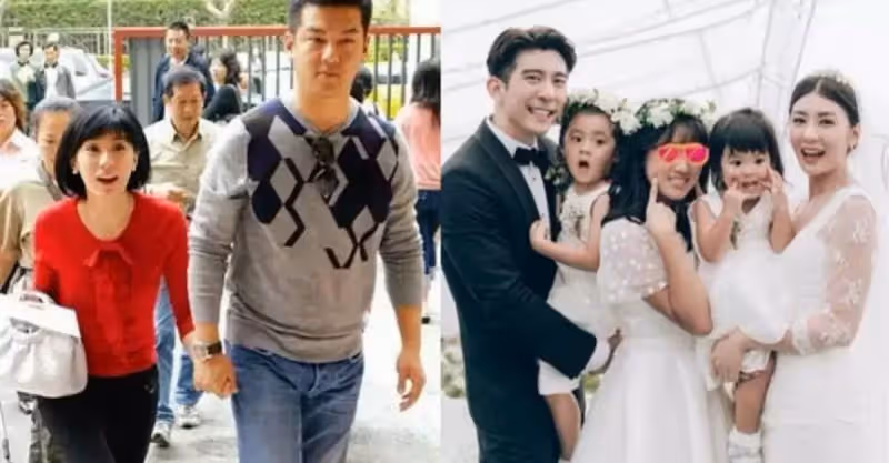 嫁錯人也能贏回人生，前夫索要2800萬，賈靜雯霸氣全給如今手牽3女兒，帥尪滿眼是愛幸福爆棚