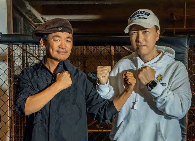 40歲王寶強近況曝光!臉部松垮鬍鬚發白太心酸,獲甄子丹親密探班