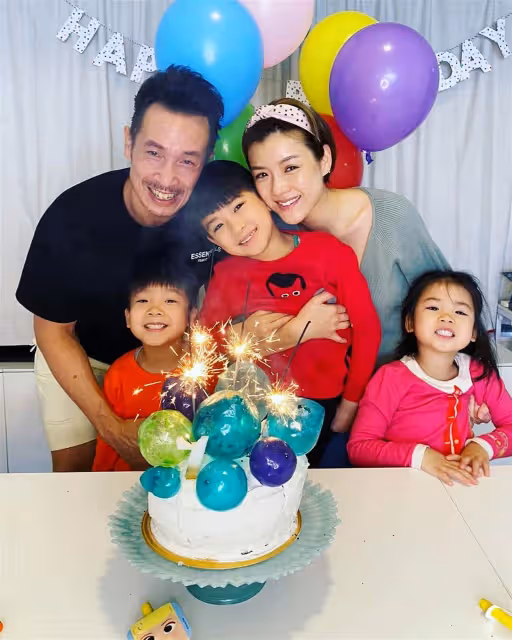 補慶生日凸肚孕味濃　41歲陳茵媺疑懷第四胎！