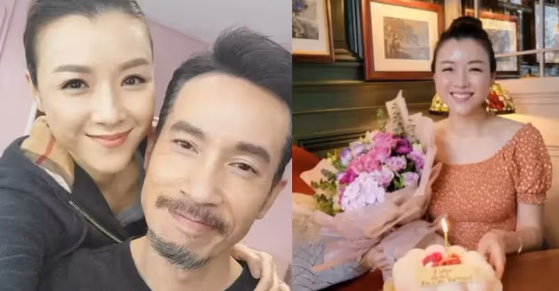 41歲陳茵媺與友人慶生，明顯圓潤飄孕味