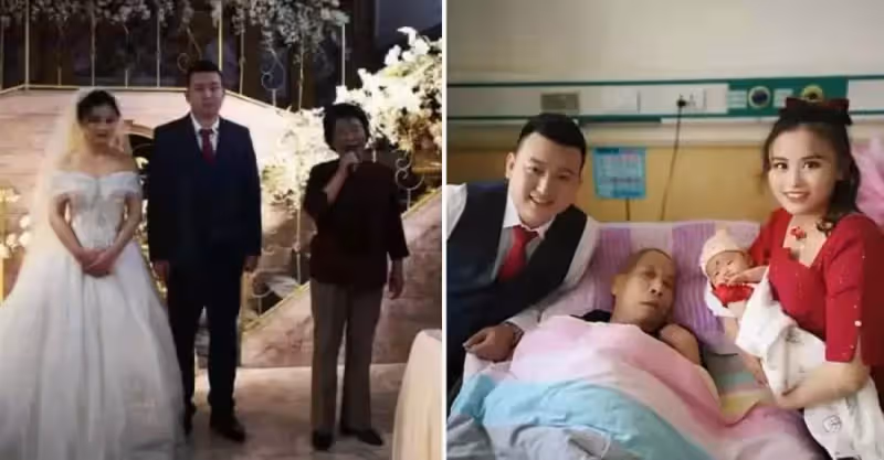 養父癱瘓八年，養子不離不棄！「特殊身份」證婚人婚禮現場講述人間大愛