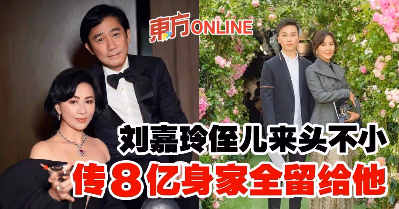 劉嘉玲為學霸侄兒慶生　情同母子...傳將繼承8億身家！