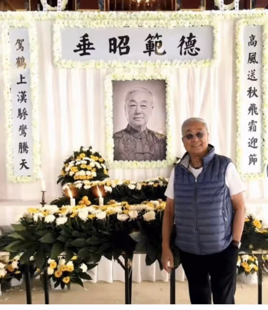 曾江喪禮教堂內低調舉行　胡楓馬海倫不舍送別老朋友