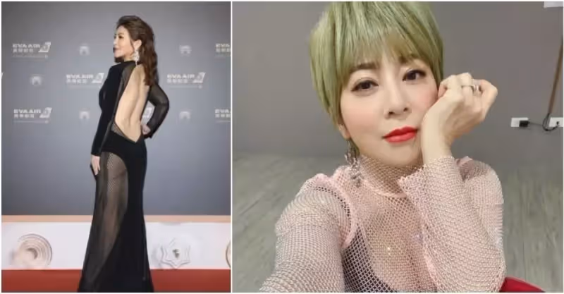 太辣了啦！王彩樺「不畏寒流穿縷空上衣」辣秀身材　月甩4kg「52歲越活越少女」：不愧是台灣濱崎步❤