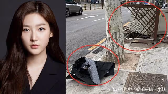 韓女星金賽綸肇事逃逸畫面曝光，撞壞電箱後直接離開惹惱韓民眾！