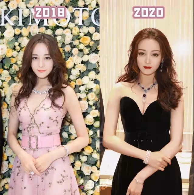 迪麗熱巴:公主到女王的蛻變,兩年前後對比圖你看到了什麼變化?