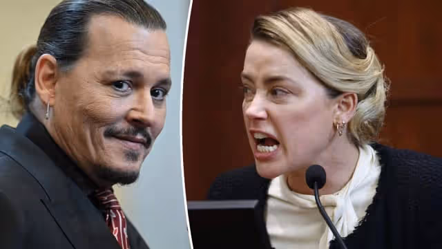 Amber Heard嗆「有罪才不敢看我」　Johnny Depp苦笑：就不想看啊！