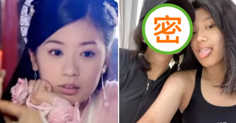 賈靜雯跟女兒合影照曝光，素顏很黑還有斑，47歲的皮膚狀態明顯，網友：真實不做作