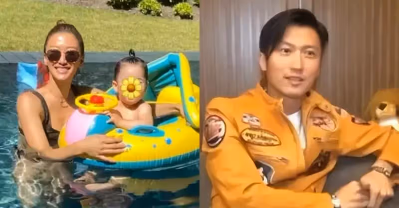 謝婷婷3歲女兒照片公開：長得像舅舅謝霆鋒，是個可愛的混血寶寶