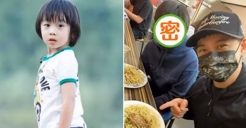 林志穎罕曬「大兒子正臉」照！父子倆「吃街邊檔」太接地氣，12歲Kimi與小時候判若兩人