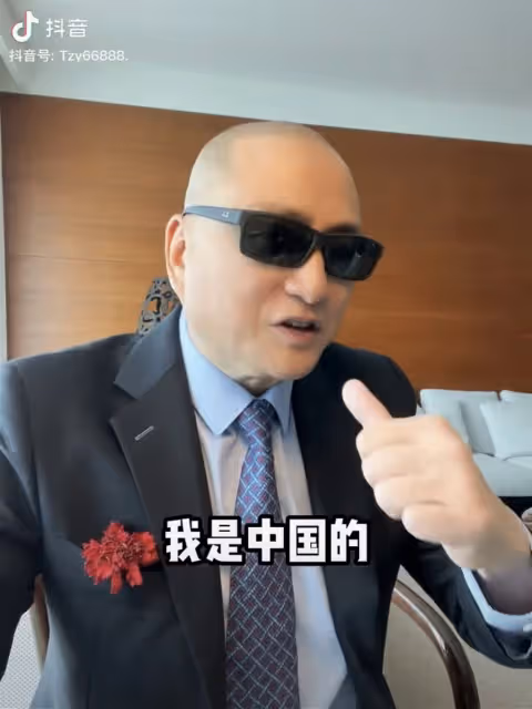 湯鎮業跟風拍片稱「我是中國香港的」　網民：求生欲滿滿