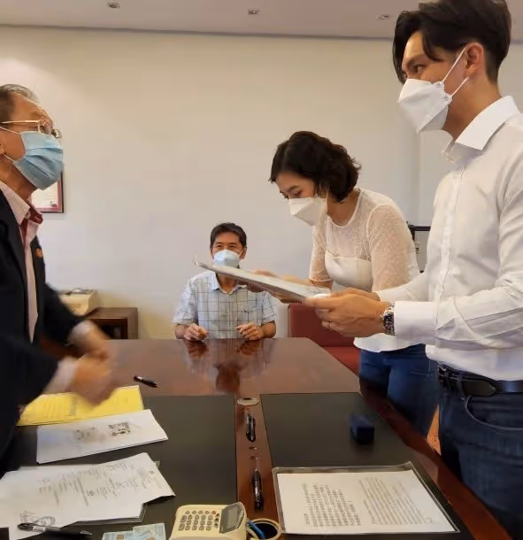 520同步官宣：我們結婚啦 許亮宇：陳俐杏是我的「前任」了！