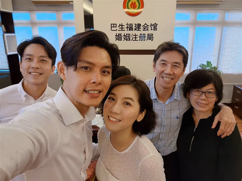 520同步官宣：我們結婚啦 許亮宇：陳俐杏是我的「前任」了！