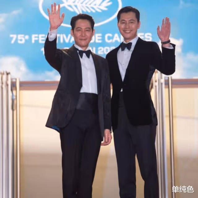 坎城影展李政宰新片人氣旺,與鄭雨盛「秀恩愛」,女友林世玲捧場