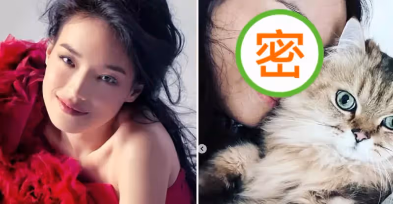 45歲「金馬影后」舒淇曬全素顏！「無濾鏡下」臉上雀斑清晰可見，嘟嘴賣萌超自信，網友：自信的女人最美