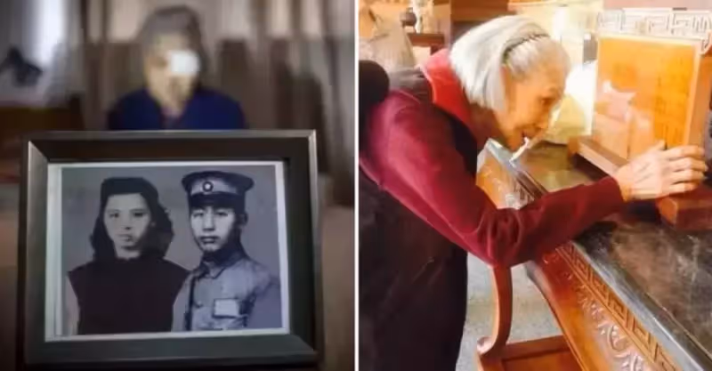 93歲的她，苦尋初戀77年，帶著「一張合照」遠赴台灣，做最後的告別，網有落淚：這樣的愛情太珍貴！