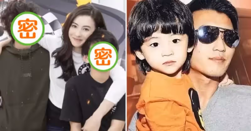 張柏芝給12歲二兒子慶生，曬合照兒子長相帥氣，謝霆鋒拍戲手受傷，網友：男孩成長需要爸爸
