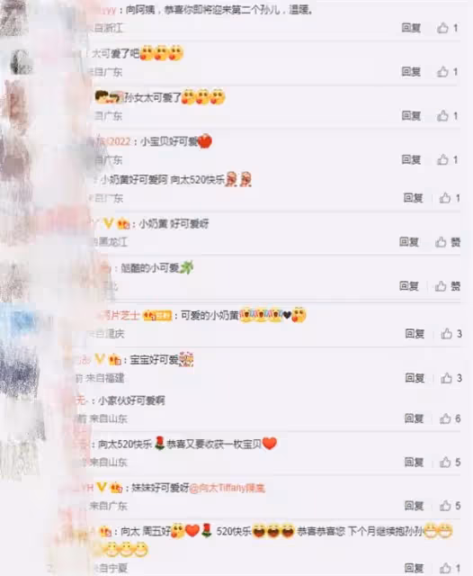 郭碧婷喜懷二胎，向太開心曬「孫女萌照」，小奶皇「戴墨鏡叼奶嘴」對著鏡頭耍酷，網友：瞬間就被萌到啦！