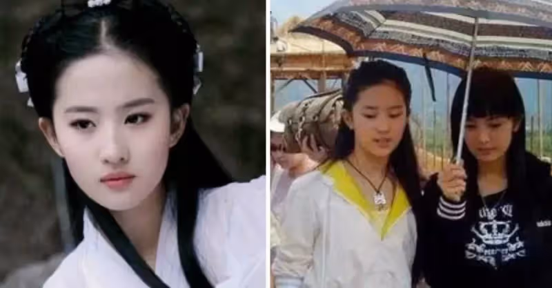 當年沒沒無聞！女星15年前「只配在劉亦菲身邊撐傘」　如今超越她「成演藝圈女王」還當上大老闆　