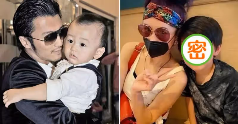 張柏芝二兒子13歲了！謝振南「狹長眼睛+精緻五官」越長越帥氣，「眉眼」像極了老爸謝霆鋒