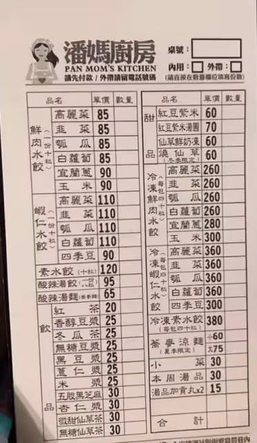 新北單親媽50萬開店,養2孩不論風雨,18小時只賺60元,不言放棄淚喊:「請大家給我機會」網友見菜單:「完全不想進去」
