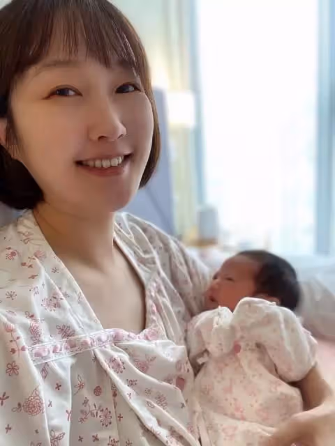 勇敢揮別流產陰霾!巴鈺誕2寶「擠母乳噴50公分」,為母則強「再痛也值得」:不會有第3胎了