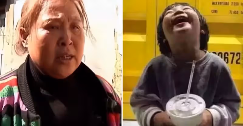 「孩子喝你一口飲料怎麼了？」，奶奶囂張無理護娃...女孩一句反擊：我有肺結核