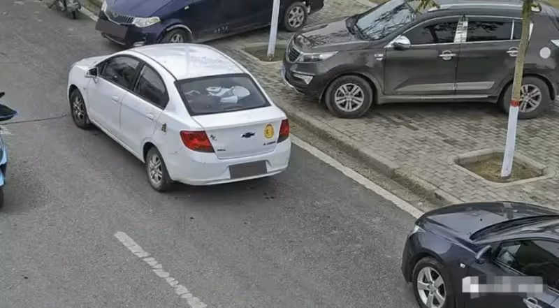 奧迪車違停「堵路口」路人喊挪車被懟「又沒停你家門口」,第二天挪車傻眼:汽車成「刺蝟球」