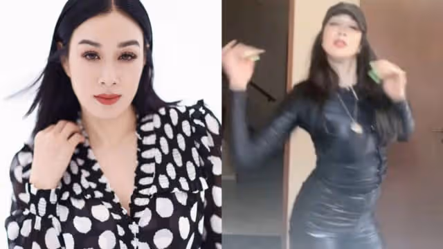 鍾麗緹「深夜一身紅」外出！網友嚇壞：擾人清夢