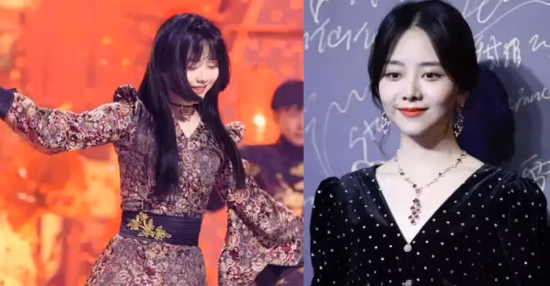 32歲譚松韻身穿花紋短裙，在王牌跳舞莫名被裁，網友：我同意了嗎