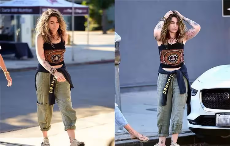 邁克爾·傑克遜的女兒長大了!小巴黎穿禮服戴頭箍,模樣簡直和老爸「複製黏貼」