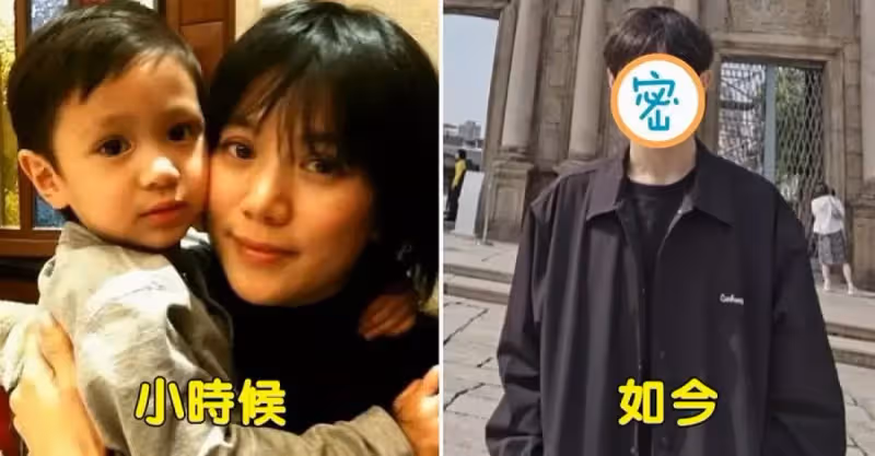 袁詠儀兒子曬「正臉」照！15歲魔童「睫毛濃密+笑眼彎彎」顏值超高，網友：五官太像媽媽