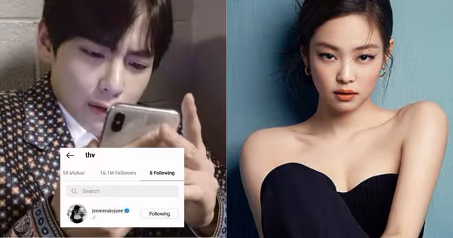 BLACKPINK珍妮和BTS的V在濟州島被拍同行，兩人被猜測熱戀中，但兩人公司均為正式回應