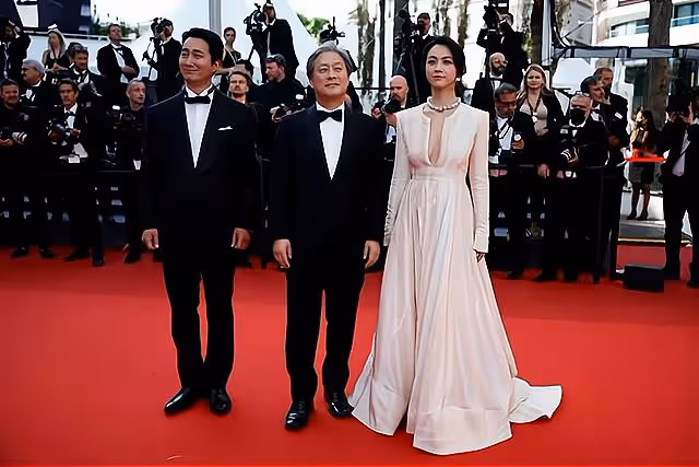 湯唯現身坎城電影節紅毯，有望奪影后 出席《分手的決心》首映
