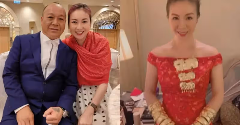 68歲「大B哥」吳志雄風光嫁女兒，新娘手腕戴滿黃金鐲子太奢侈，婚禮現場眾星雲集