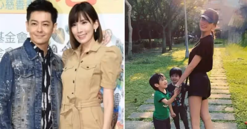 林志穎老婆真自律，膝蓋破皮仍堅持健身，細腰長腿不及大腳丫搶鏡，網友：身材真好