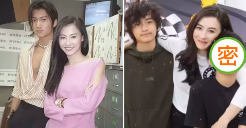 張柏芝曬合照為二兒子慶生，12歲長相帥氣，與大哥風格截然不同，網友：兩個兒子長得都帥