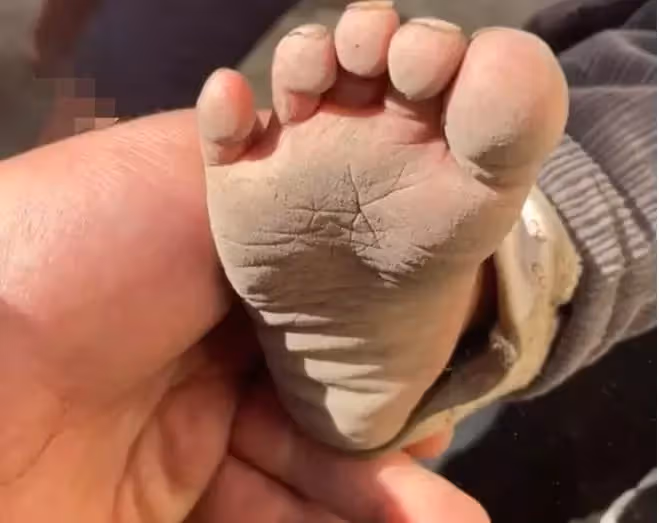父離世母離家！2歲男童與阿嬤相依為命，靠撿回收為生：「想媽媽時就找姑姑抱抱」，從沒穿過鞋子，惹網友淚目：找人領養吧