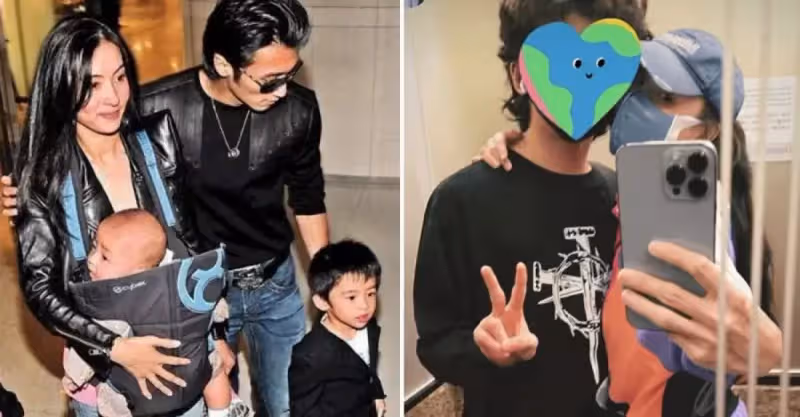 謝霆鋒曾為身高自卑，如今lucas15歲海拔超張柏芝，「優越的身高+完美長相」人生順風順水，網友 :不用擔心了！