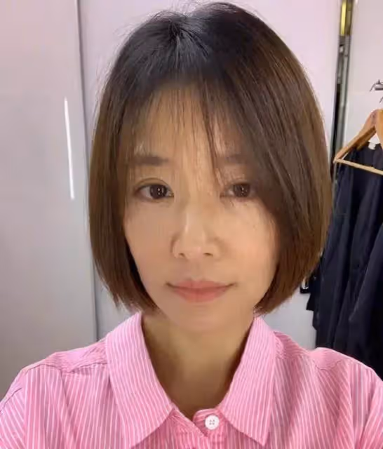 有種「換臉」叫林心如剪短髮,扎半丸子頭美了不止一點,選對髮型很關鍵,網友:氣質都不一樣了