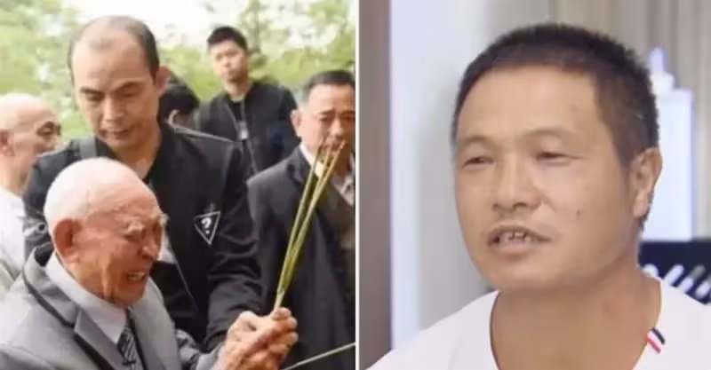 96歲台灣老兵沒錢沒子女，離家70年想回大陸，找到湖南侄子問：我沒錢，你還養我嗎？侄子一句話讓他瞬間落淚