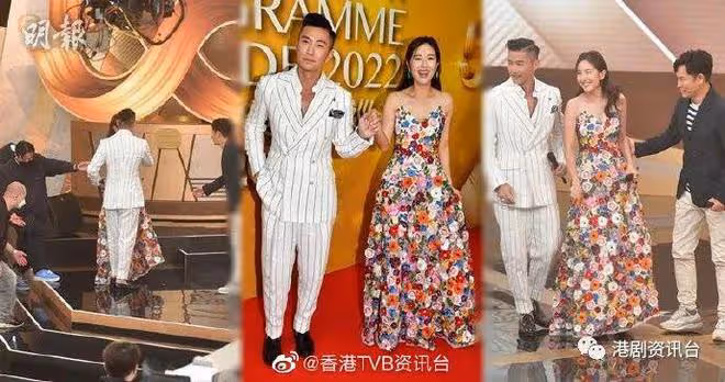 TVB率近百藝人宣傳新劇!視後台上險摔跤上頭條
