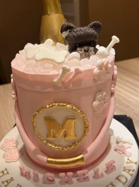 李嘉欣與親姐慶祝52歲生日,大病初癒開心喝香檳,姐妹倆長相相似