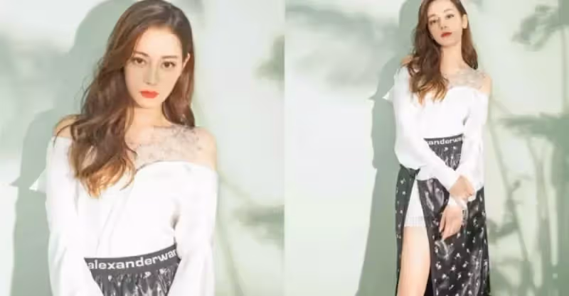 老天吻了熱巴的身材，卻給她一雙「驢蹄腳」，穿上高跟鞋過於真實
