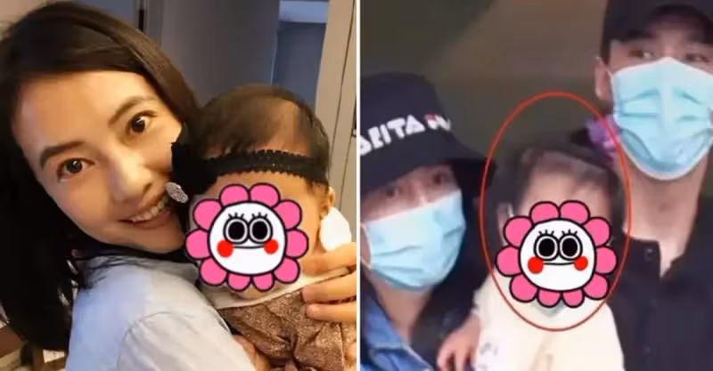高圓圓女兒近照曝光！Rhea眉眼酷似趙又廷，胖嘟嘟的超可愛，網友：像媽媽會更漂亮