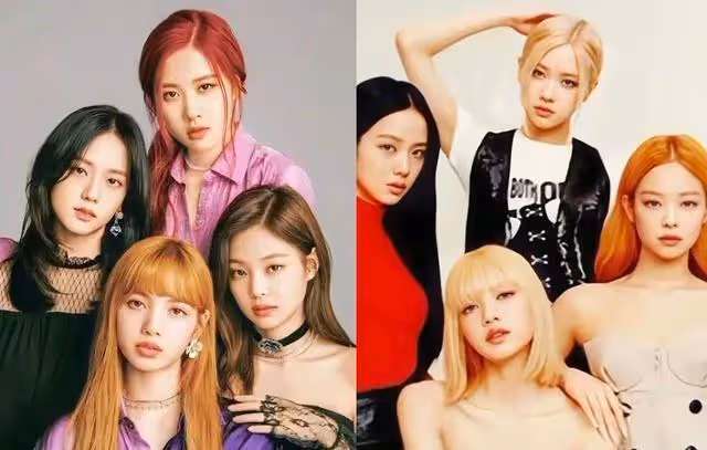 Blackpink出道初期大片VS最新大片，眼神氣場大變，從青澀到沉穩