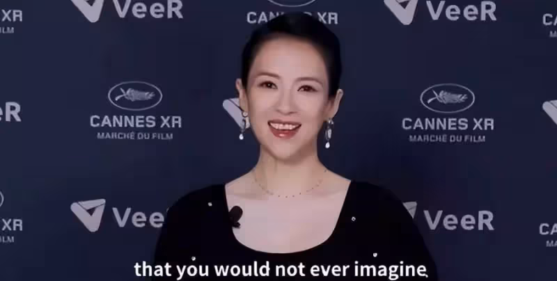 章子怡戛納全英文致辭真霸氣！穿黑裙顯東方美，太給亞洲女性長臉