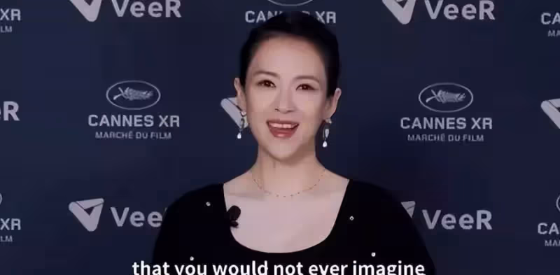 章子怡戛納全英文致辭真霸氣！穿黑裙顯東方美，太給亞洲女性長臉