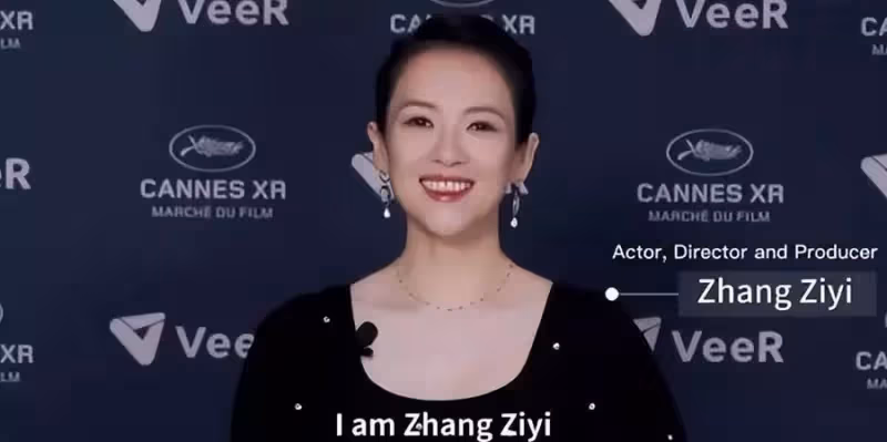 章子怡戛納全英文致辭真霸氣！穿黑裙顯東方美，太給亞洲女性長臉